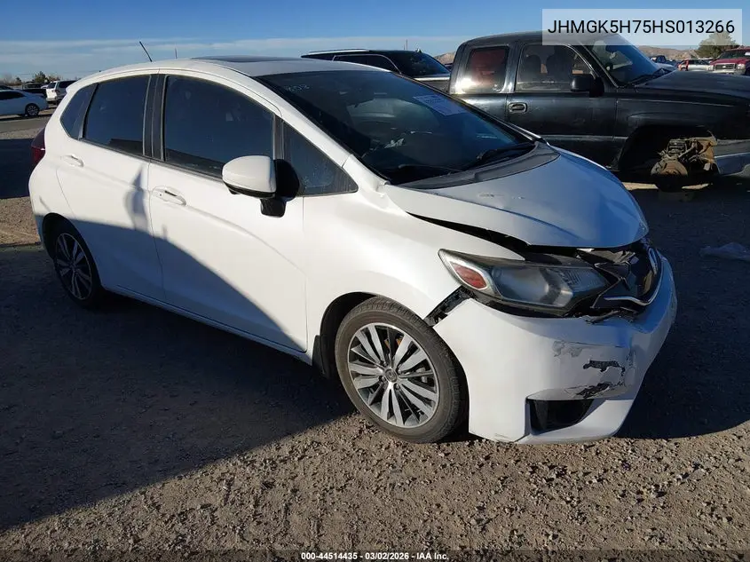 JHMGK5H75HS013266 2017 Honda Fit Ex