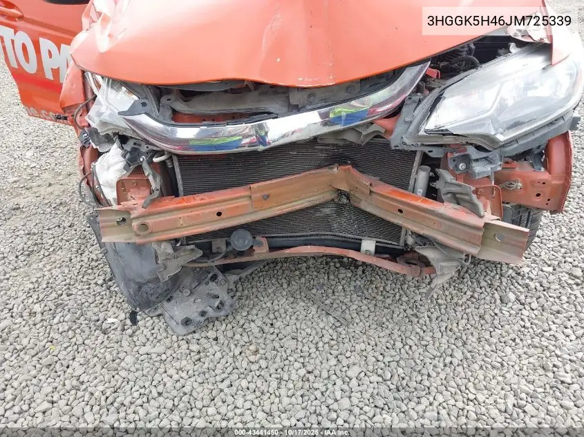 3HGGK5H46JM725339 2018 Honda Fit Lx