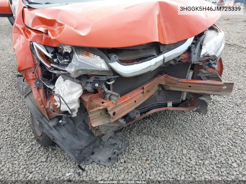 3HGGK5H46JM725339 2018 Honda Fit Lx