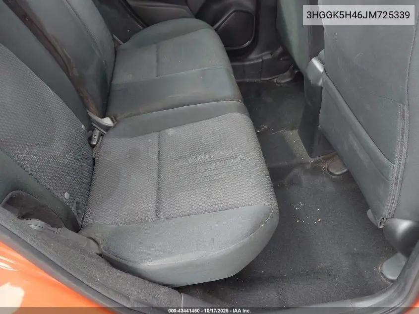 3HGGK5H46JM725339 2018 Honda Fit Lx