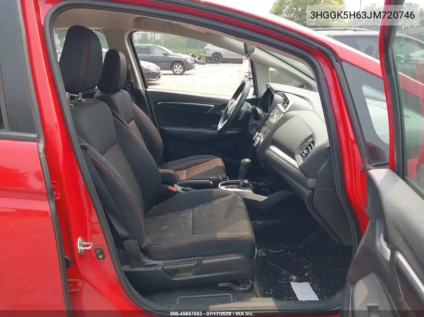 2018 Honda Fit Sport VIN: 3HGGK5H63JM720746 Lot: 45657052