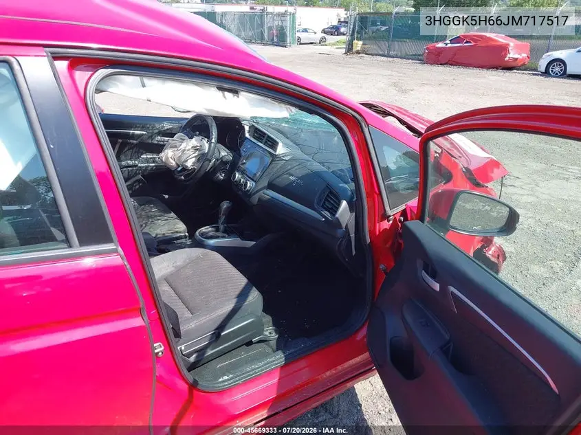 2018 Honda Fit Sport VIN: 3HGGK5H66JM717517 Lot: 45669333
