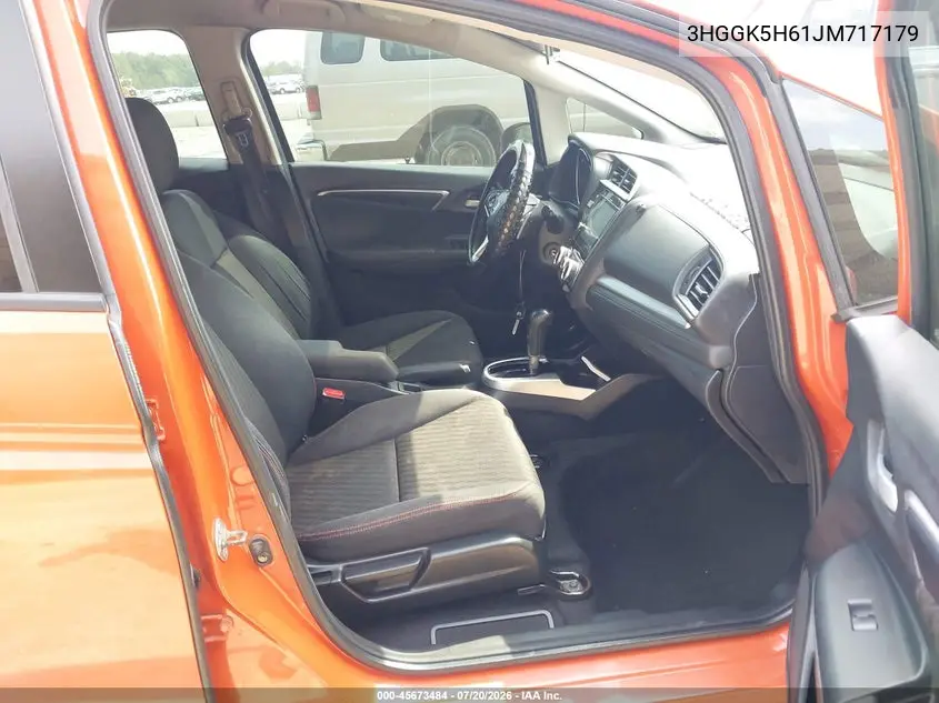 2018 Honda Fit Sport VIN: 3HGGK5H61JM717179 Lot: 45673484