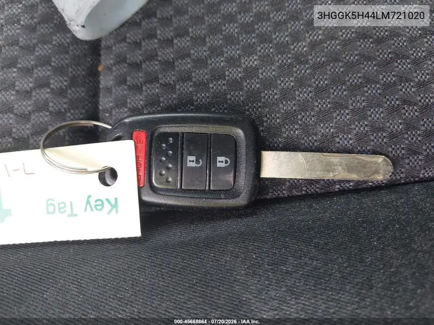 2020 Honda Fit Lx VIN: 3HGGK5H44LM721020 Lot: 45668864