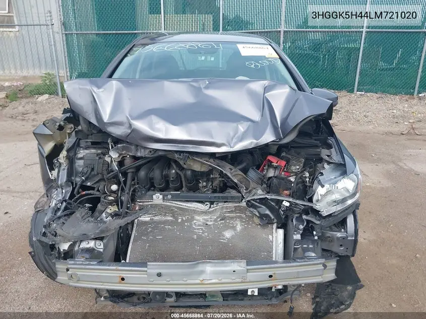 2020 Honda Fit Lx VIN: 3HGGK5H44LM721020 Lot: 45668864