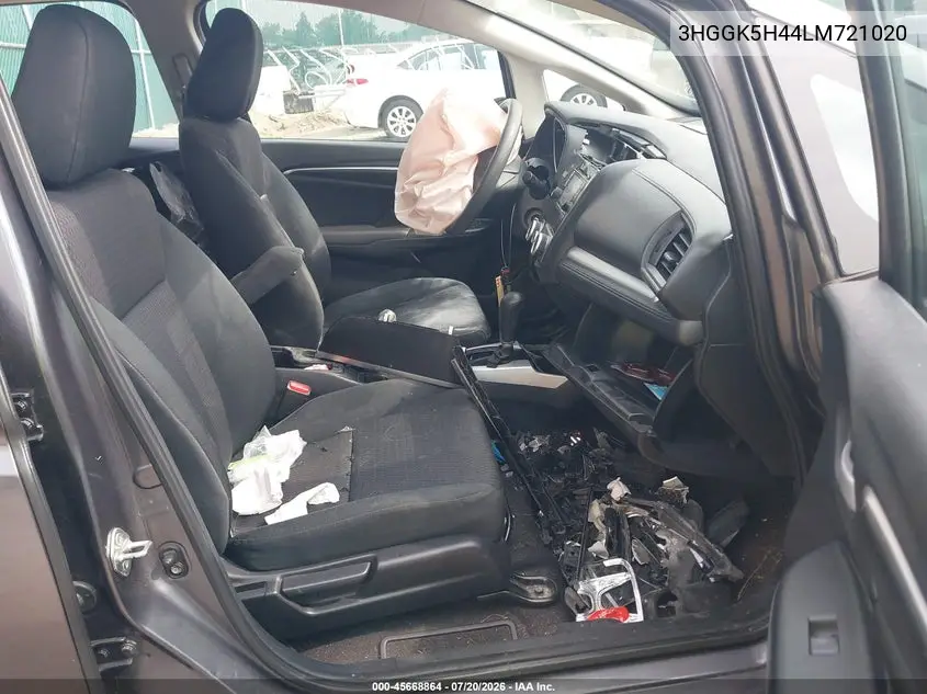 2020 Honda Fit Lx VIN: 3HGGK5H44LM721020 Lot: 45668864