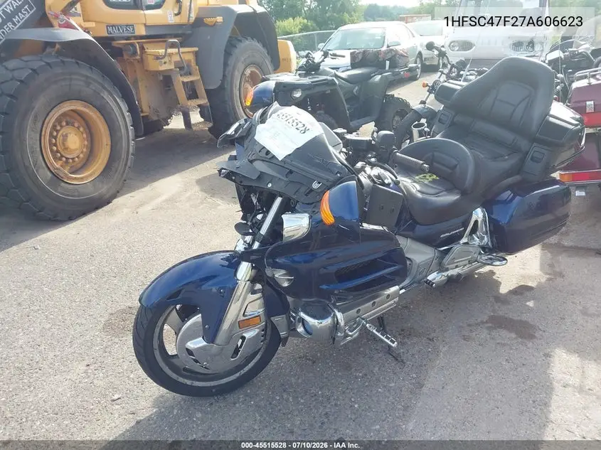 2007 Honda Gl1800 VIN: 1HFSC47F27A606623 Lot: 45515528