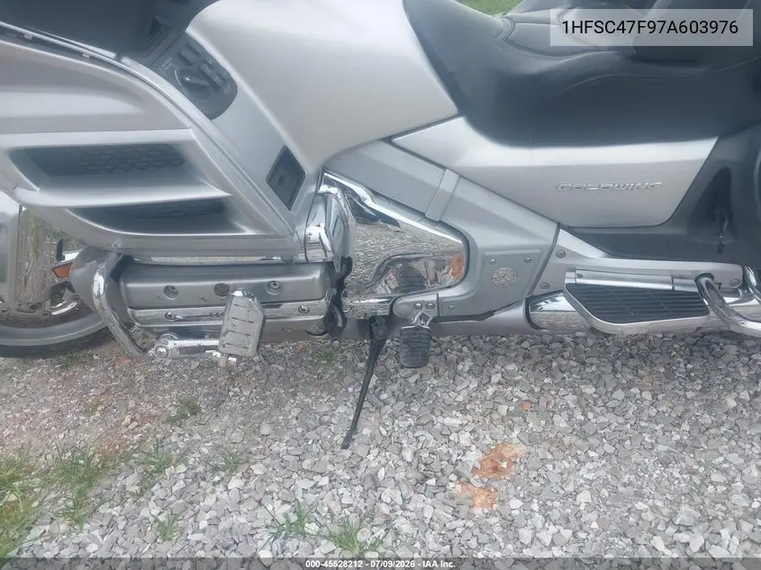 2007 Honda Gl1800 VIN: 1HFSC47F97A603976 Lot: 45528212