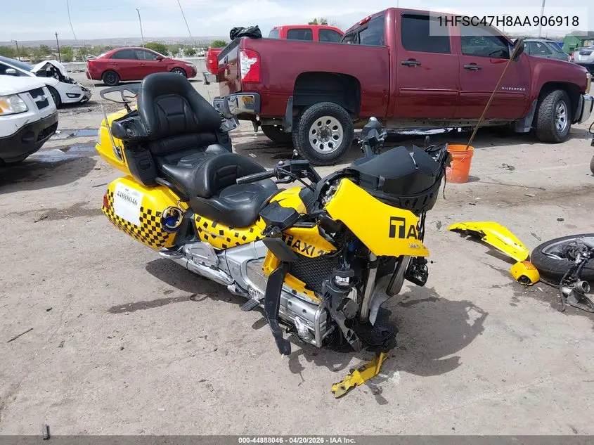 2010 Honda Gl1800 VIN: 1HFSC47H1AA904833 Lot: 44888046