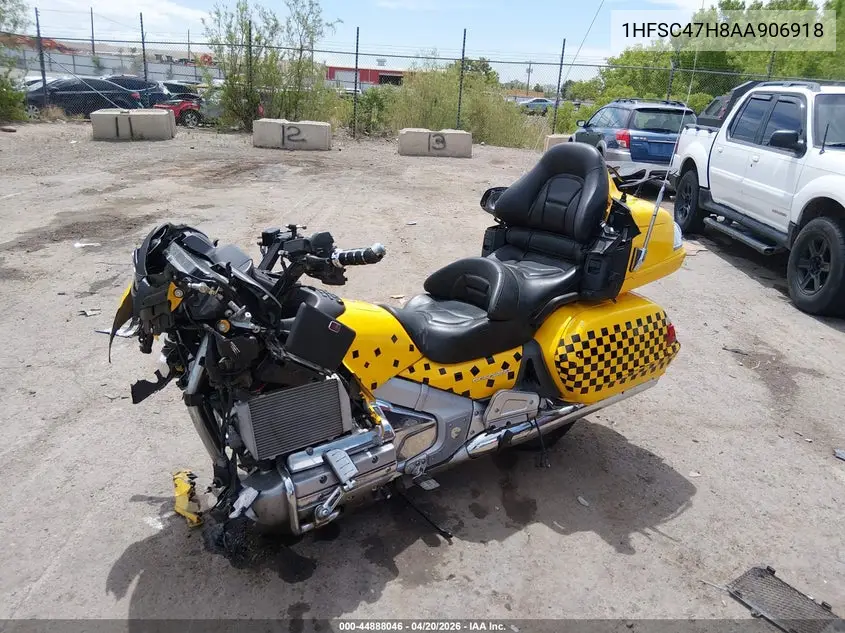 2010 Honda Gl1800 VIN: 1HFSC47H1AA904833 Lot: 44888046