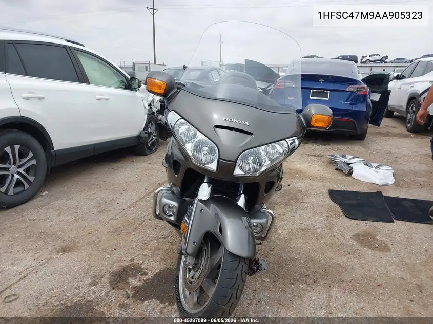 2010 Honda Gl1800 VIN: 1HFSC47M9AA905323 Lot: 45287089