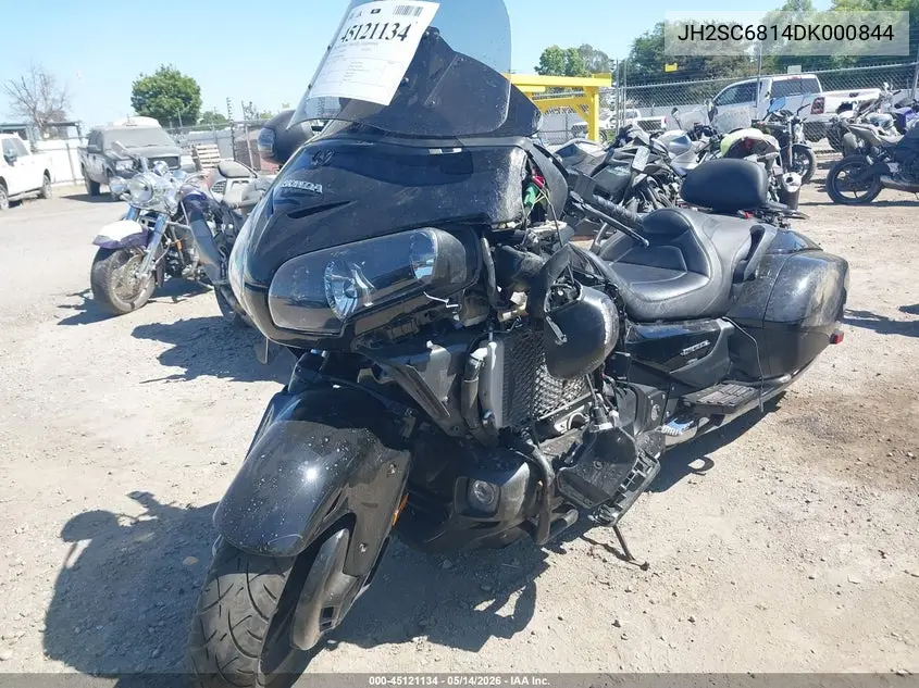 2013 Honda Gl1800 B VIN: JH2SC6814DK000844 Lot: 45121134