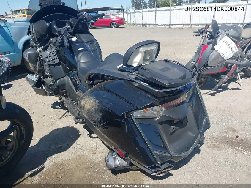 2013 Honda Gl1800 B VIN: JH2SC6814DK000844 Lot: 45121134