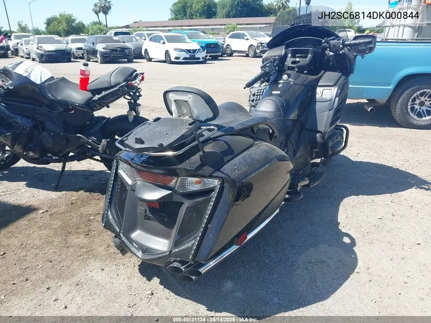 2013 Honda Gl1800 B VIN: JH2SC6814DK000844 Lot: 45121134