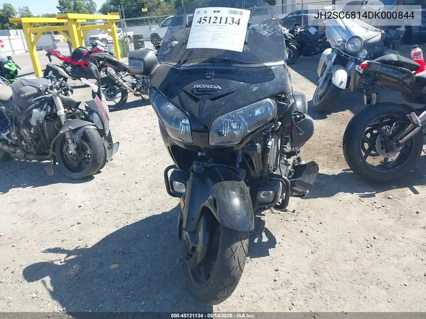 2013 Honda Gl1800 B VIN: JH2SC6814DK000844 Lot: 45121134