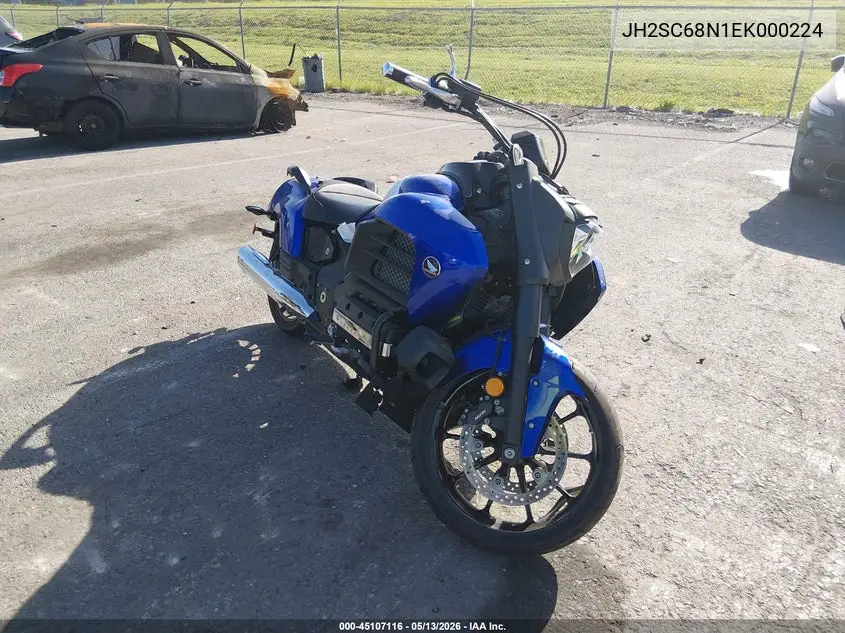 2014 Honda Gl1800 C VIN: JH2SC68N1EK000224 Lot: 45107116