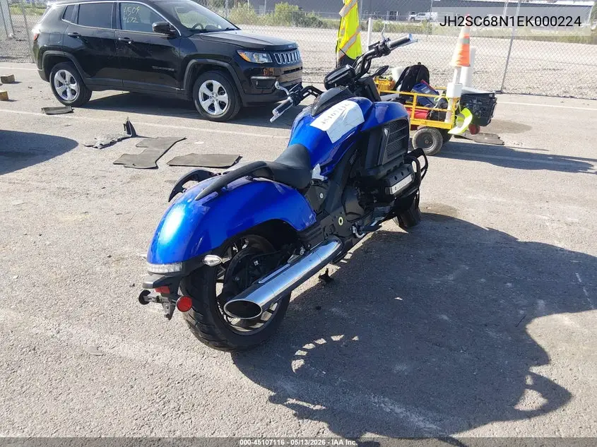 2014 Honda Gl1800 C VIN: JH2SC68N1EK000224 Lot: 45107116
