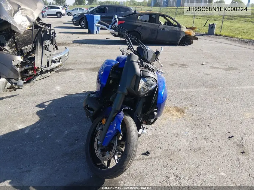 2014 Honda Gl1800 C VIN: JH2SC68N1EK000224 Lot: 45107116