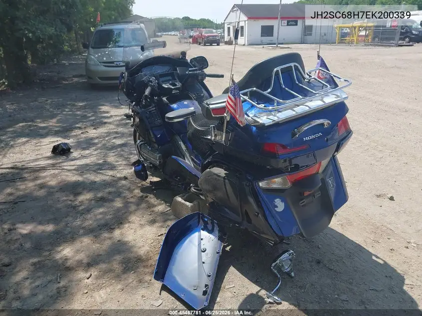 2014 Honda Gl1800 H VIN: JH2SC68H7EK200339 Lot: 45467781