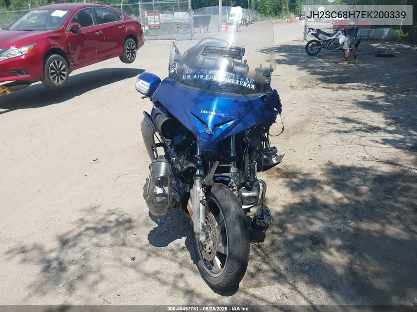 2014 Honda Gl1800 H VIN: JH2SC68H7EK200339 Lot: 45467781