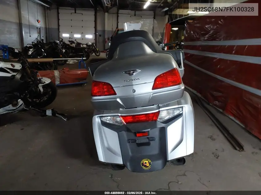 2015 Honda Gl1800 Abs VIN: JH2SC68N7FK100328 Lot: 44558852