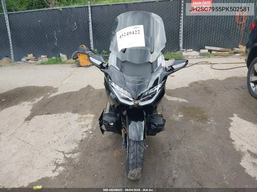 2023 Honda Gl1800 D VIN: JH2SC7955PK502581 Lot: 45249422