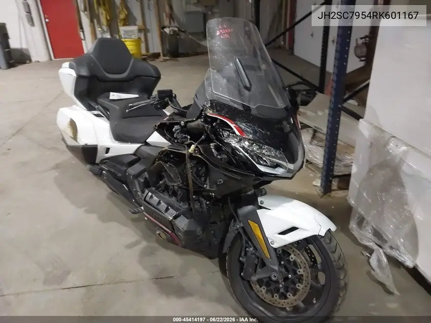 2024 Honda Gl1800 D VIN: JH2SC7954RK601167 Lot: 45414197