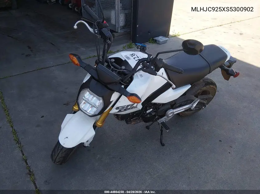 2025 Honda Grom A VIN: MLHJC925XS5300902 Lot: 44984238