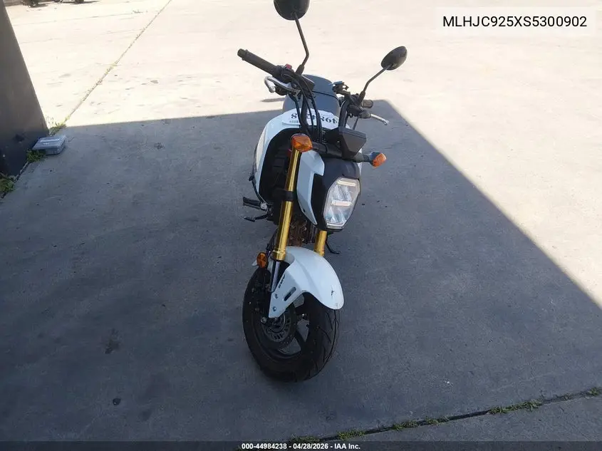 2025 Honda Grom A VIN: MLHJC925XS5300902 Lot: 44984238
