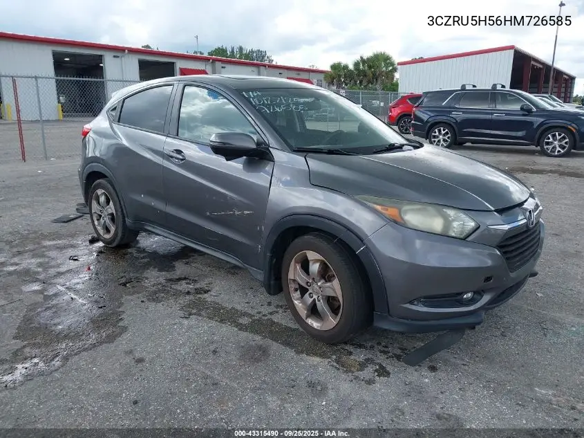 3CZRU5H56HM726585 2017 Honda Hr-V Ex