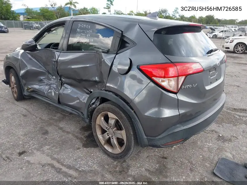 3CZRU5H56HM726585 2017 Honda Hr-V Ex