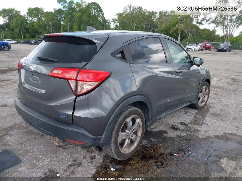3CZRU5H56HM726585 2017 Honda Hr-V Ex