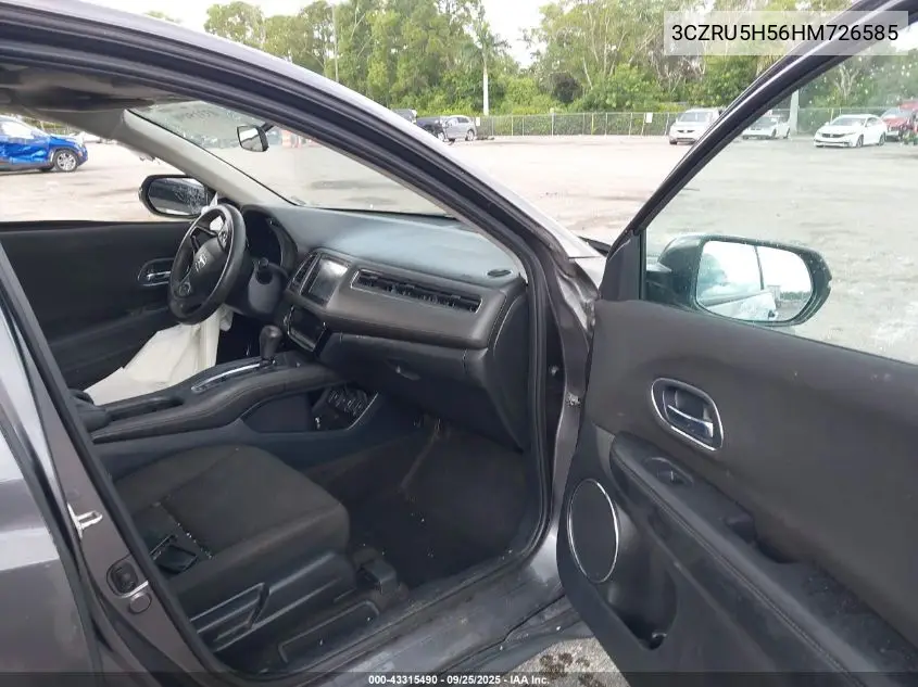 3CZRU5H56HM726585 2017 Honda Hr-V Ex