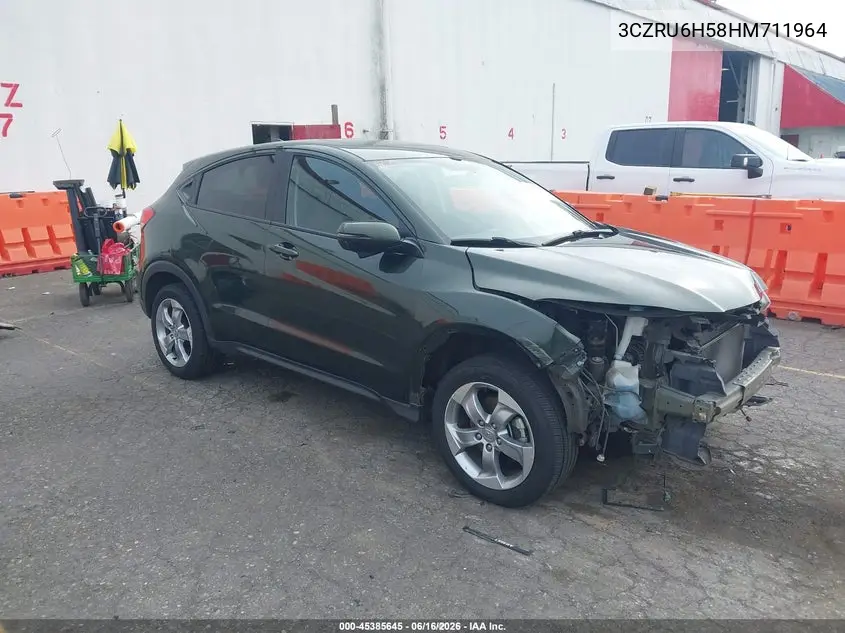 2017 Honda Hr-V Ex VIN: 3CZRU6H58HM711964 Lot: 45385645