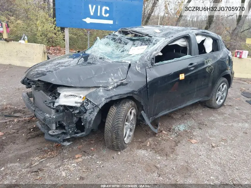 3CZRU6H32JG705970 2018 Honda Hr-V Lx