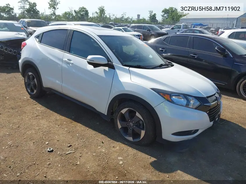 2018 Honda Hr-V Ex VIN: 3CZRU5H58JM711902 Lot: 45361654