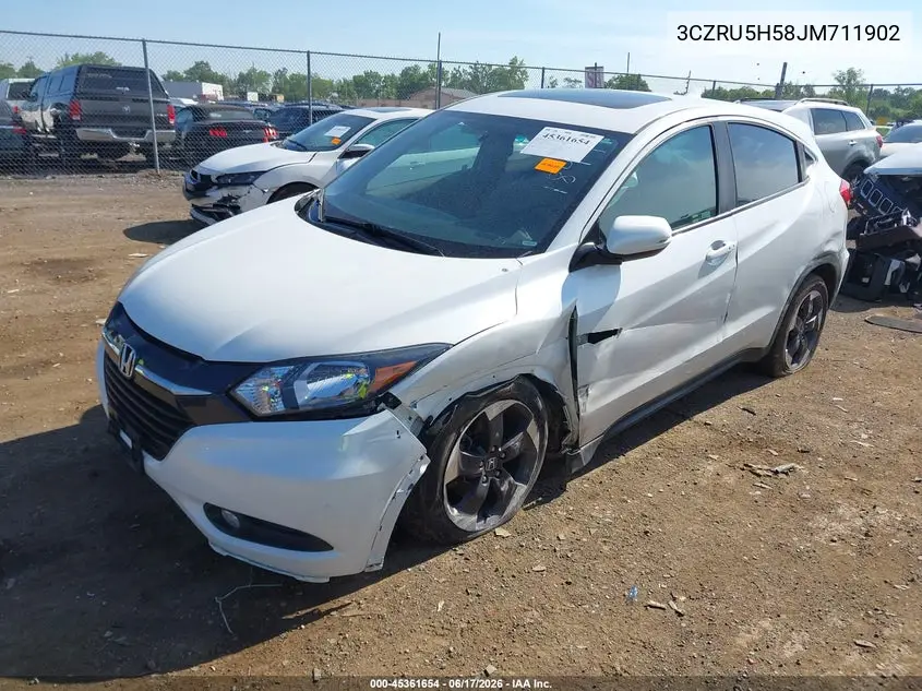 2018 Honda Hr-V Ex VIN: 3CZRU5H58JM711902 Lot: 45361654