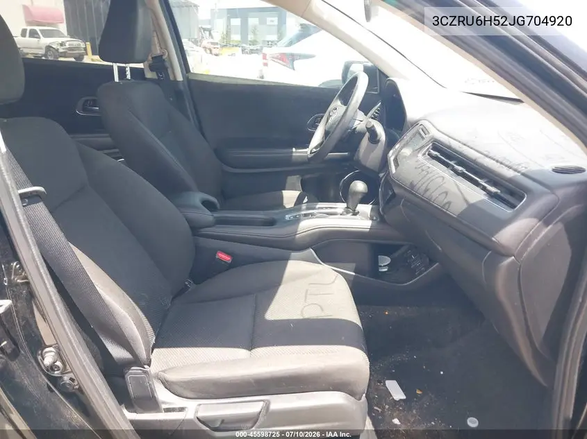 2018 Honda Hr-V Ex VIN: 3CZRU6H52JG704920 Lot: 45598725