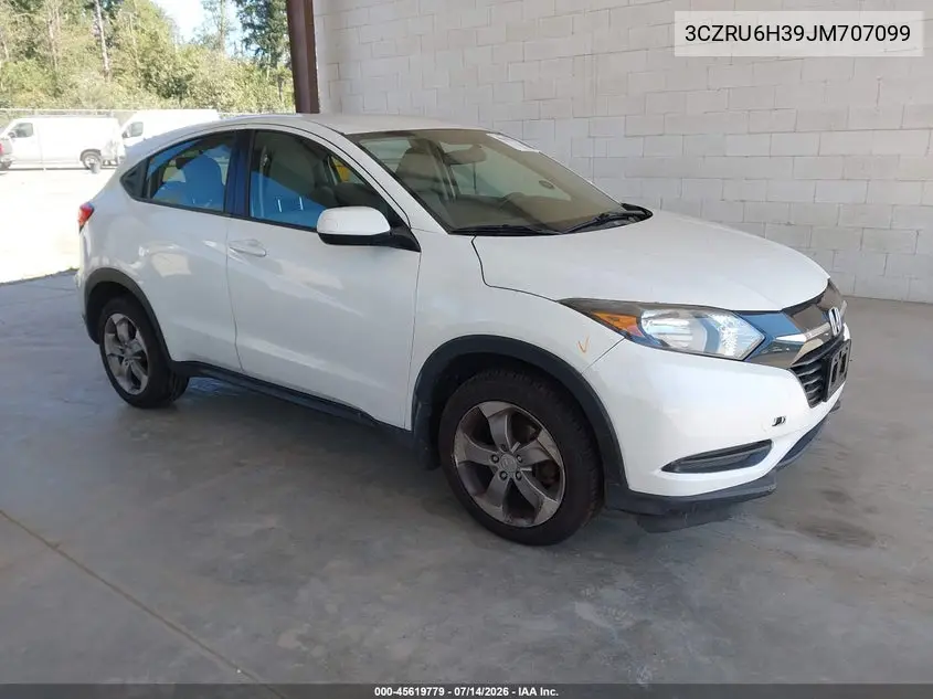 2018 Honda Hr-V Lx VIN: 3CZRU6H39JM707099 Lot: 45619779