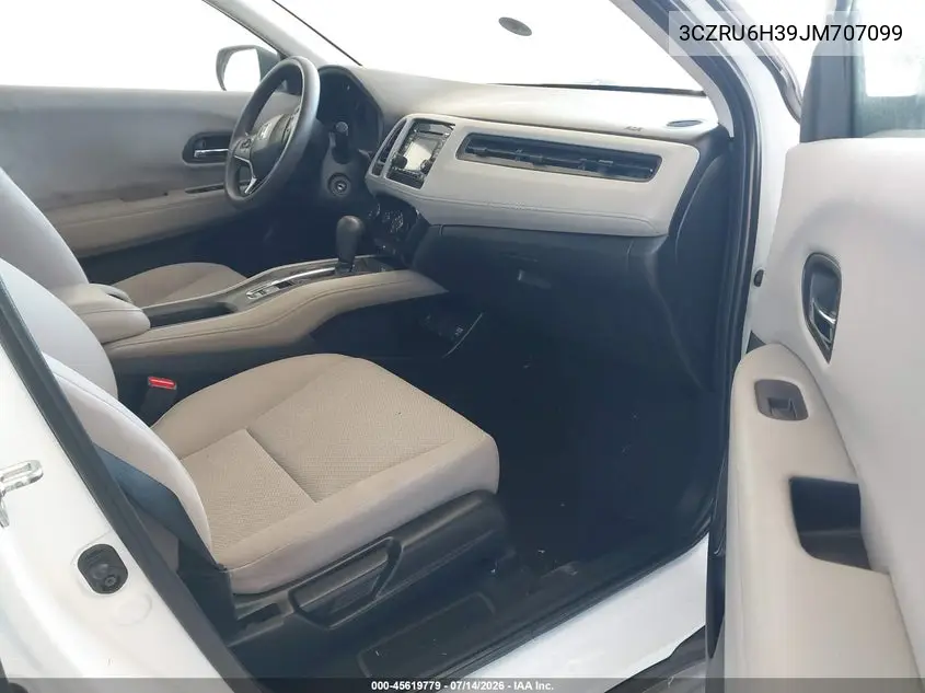 2018 Honda Hr-V Lx VIN: 3CZRU6H39JM707099 Lot: 45619779