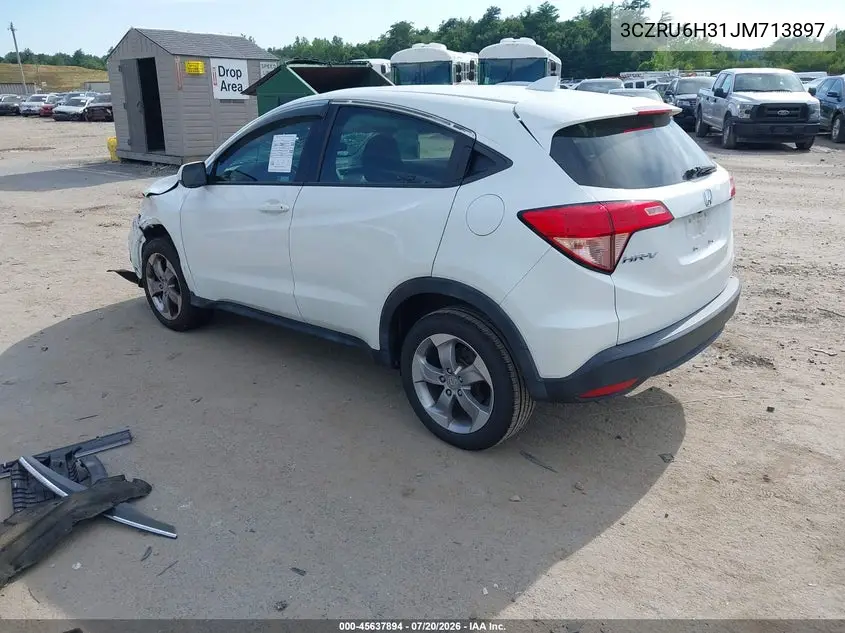 2018 Honda Hr-V Lx VIN: 3CZRU6H31JM713897 Lot: 45637894