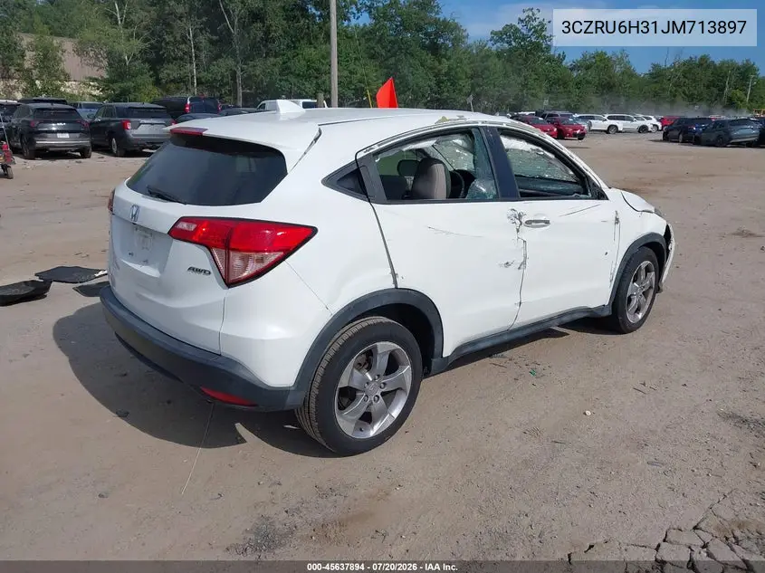2018 Honda Hr-V Lx VIN: 3CZRU6H31JM713897 Lot: 45637894