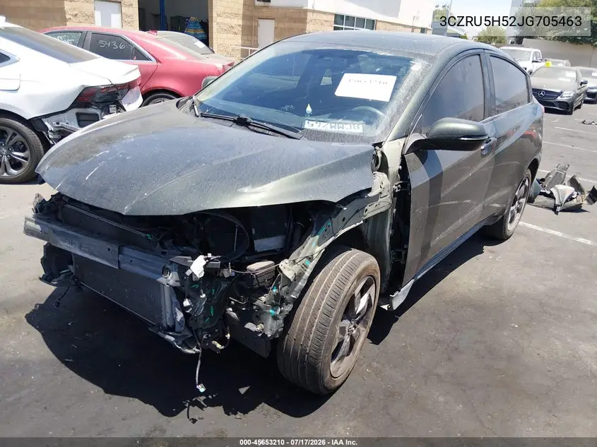 2018 Honda Hr-V Ex VIN: 3CZRU5H52JG705463 Lot: 45653210