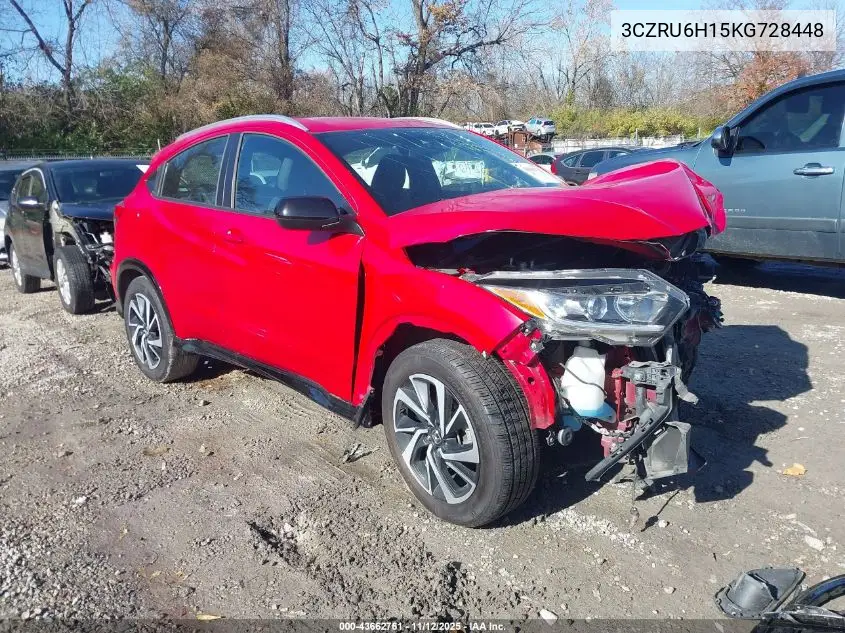 3CZRU6H15KG728448 2019 Honda Hr-V Sport