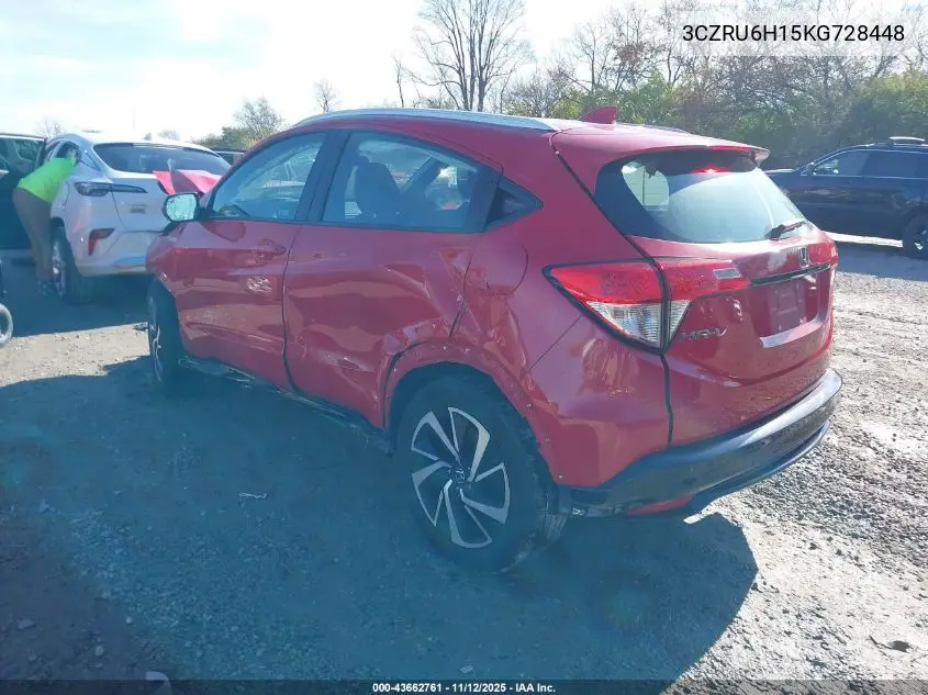 3CZRU6H15KG728448 2019 Honda Hr-V Sport