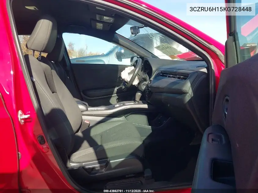 3CZRU6H15KG728448 2019 Honda Hr-V Sport