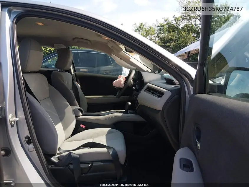 2019 Honda Hr-V Lx VIN: 3CZRU6H35KG724787 Lot: 45569691