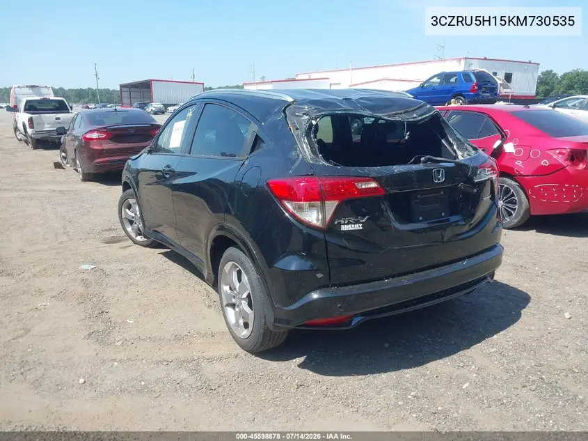 2019 Honda Hr-V Sport VIN: 3CZRU5H15KM730535 Lot: 45598678