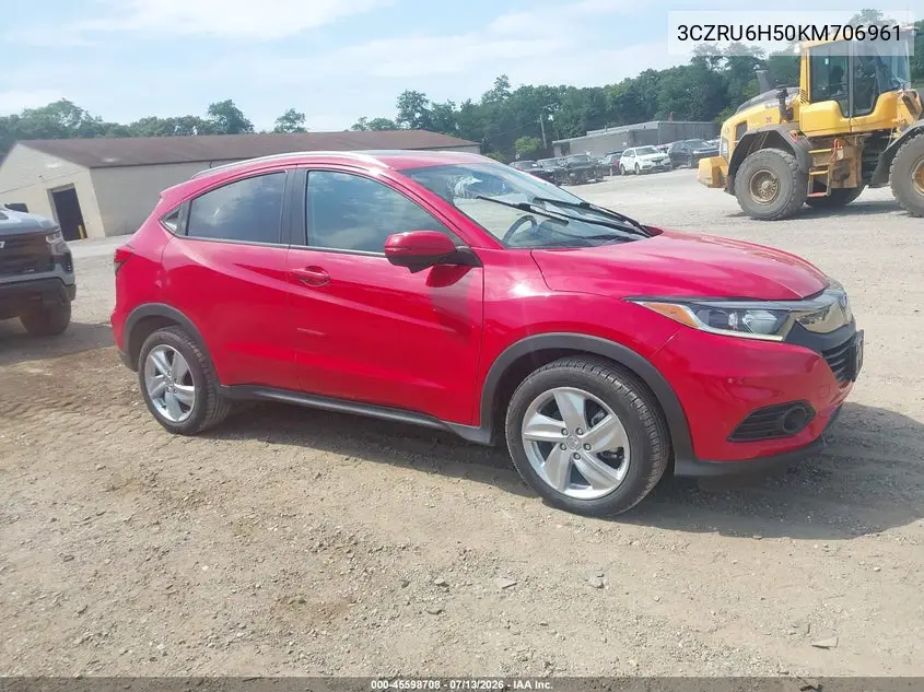 2019 Honda Hr-V Ex VIN: 3CZRU6H50KM706961 Lot: 45598708