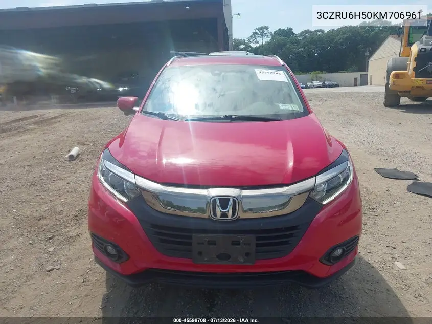 2019 Honda Hr-V Ex VIN: 3CZRU6H50KM706961 Lot: 45598708